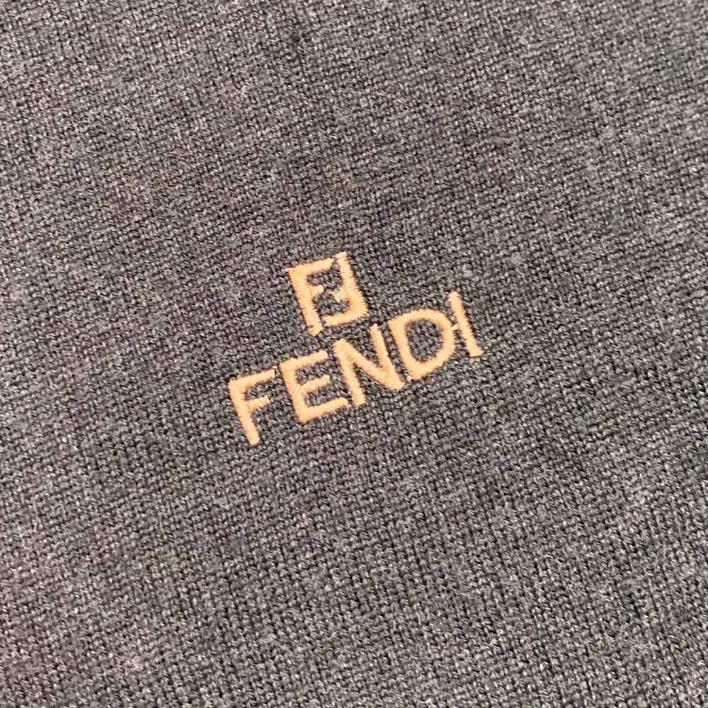 FENDI Vintage Mock Neck Sweater - Picture 5 of 7